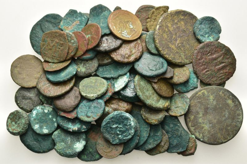 Lot of 80 Ancient coins, to be catalog. Lot sold as is, no return.