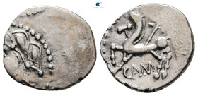 Central Gaul. Lemovices 100-50 BC. Quinarius AR