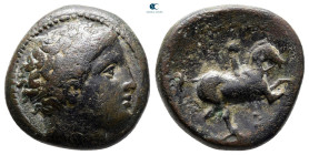 Kings of Macedon. Uncertain mint. Philip II of Macedon 359-336 BC. Bronze Æ
