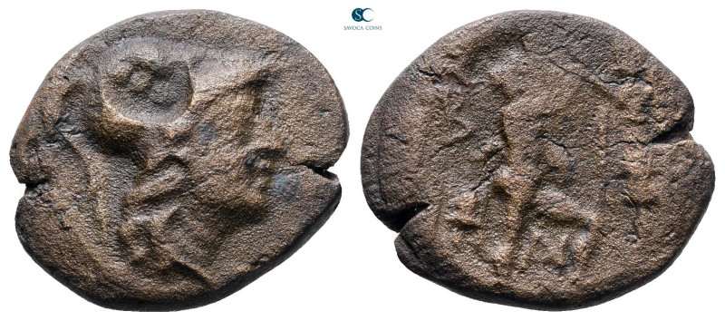 Kings of Macedon. Uncertain mint. Antigonos II Gonatas 277-239 BC. 
Bronze Æ
...