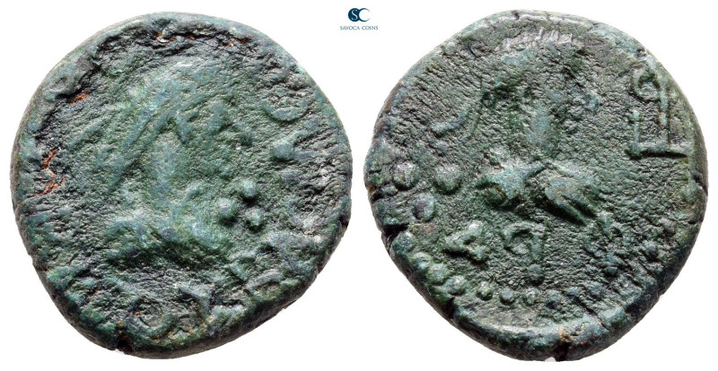 Kings of Bosporos. Thothorses with uncertain emperor AD 285-308. 
Stater Æ

2...