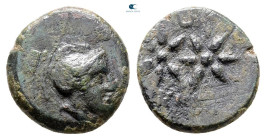 Mysia. Pergamon circa 270-225 BC. Bronze Æ