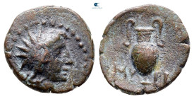 Aiolis. Myrina circa 200-0 BC. Bronze Æ