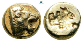Lesbos. Mytilene circa 521-478 BC. Sixth Stater or Hekte EL