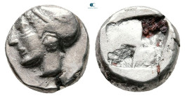 Ionia. Phokaia circa 521-478 BC. Diobol AR