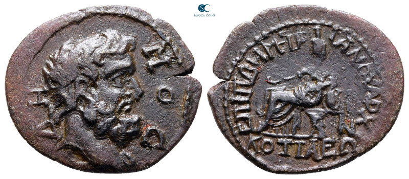 Phrygia. Cotiaeum. Pseudo-autonomous issue AD 222-268. 
Bronze Æ

22 mm, 3,02...