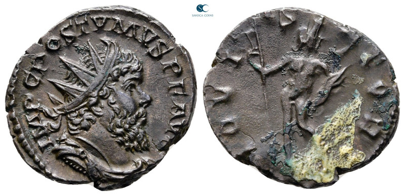 Postumus, Usurper in Gaul AD 260-269. Struck January AD 268. Colonia Agippinensi...