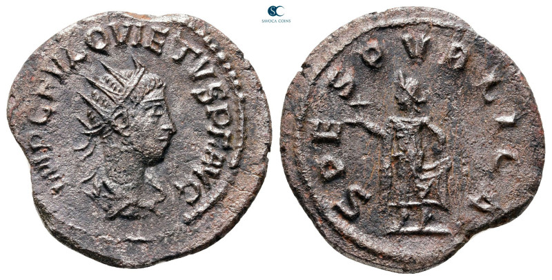 Quietus AD 260-261. Samosata
Billon Antoninianus

22 mm, 3,42 g



Very F...