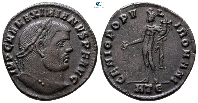 Maximianus Herculius AD 286-305. Heraclea
Follis Æ

28 mm, 8,29 g



Very...