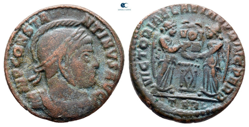 Constantine I the Great AD 306-337. Arelate (Arles)
Follis Æ

17 mm, 2,43 g
...