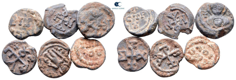 Lot of ca. 6 byzantine lead seals / SOLD AS SEEN, NO RETURN!

Very Fine