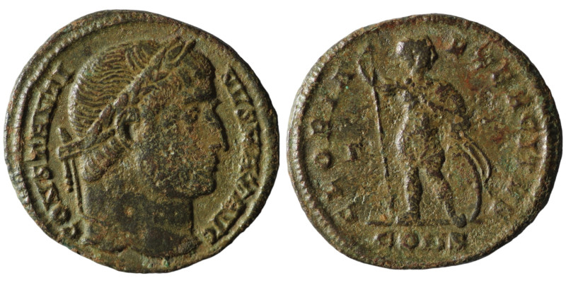 Constantinus I. (307-337 AD). Follis. Constantinople. Obv: CONSTANTINVS MAX AVG....