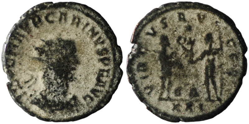 Carinus. (283-285 AD). Æ Antoninian. Antioch. Obv: IMP C M AVR CARINVS PF AVG. r...