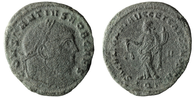 Constantinus Chlorus. (308-310 AD). Æ Follis. Aquileia. 29mm, 7,94g