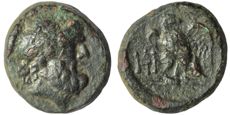 Amisos, Pontos. 120-63 BC. Obv. Laureate head of Zeus right. Rev. AMISOY beneath...