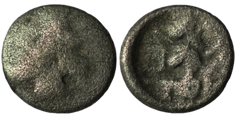 Uncertain, Asia Minor. 5th c. BC. AR Obol. Obv. bearded head of king or satrap r...