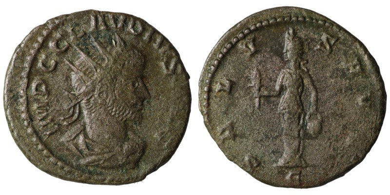 Claudius II. Gothicus. (268-270 AD). BI Antoninian. Antioch. 20mm, 3,16g reliste...