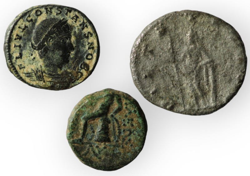 Lot of 3 ancient coins. sold as seen, no return. relisted from Auction 11 - unpa...