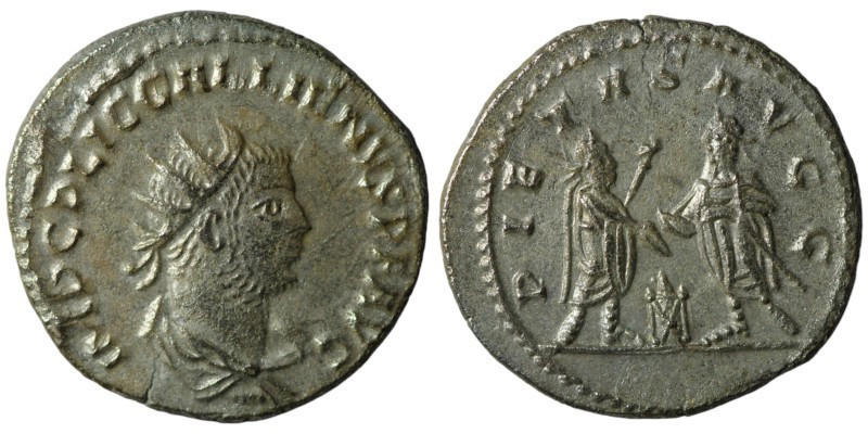 Gallienus. (255-256 AD). AR Antoninian. Antioch. Obv: IMP C P LIC GALLIENVS P F ...