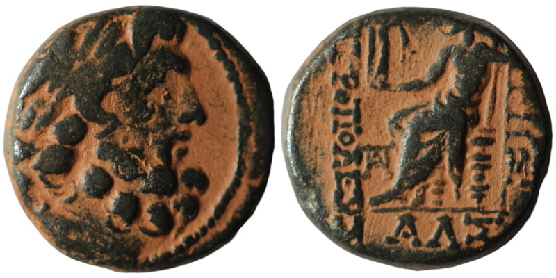 Syria. (41-16BC). autonomous Æ Tetrachalkon. Antioch. artificial sandpatina. 19m...