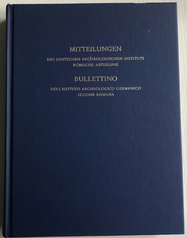 AA.VV. Mitteilungen des Deutschen Archaologischen Instituts Romische Abteilung B...