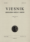 AA.VV. - VJESNIK arheoloskog munzeja u Zagrebu. Zagreb, 2013. pp 611, tavole e illustrazioni nel testo a colori e b\n, rilegatura ed. ottimo stato. im...