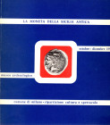 ARSLAN E. - La moneta della Sicilia antica. Milano, S. Donato milanese, 1976. pp. 68, tavv. 52. rilegatura editoriale sciupata, interno buono stato, c...