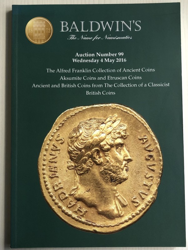 Baldwin's Auction 99. The Alfred Franklin Collection of Ancient Coins. Aksumite ...