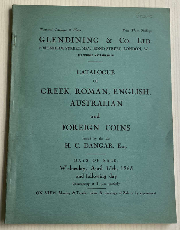 Glendening & Co. Catalogue of Greek, Roman, English, Australian and Foreign Coin...