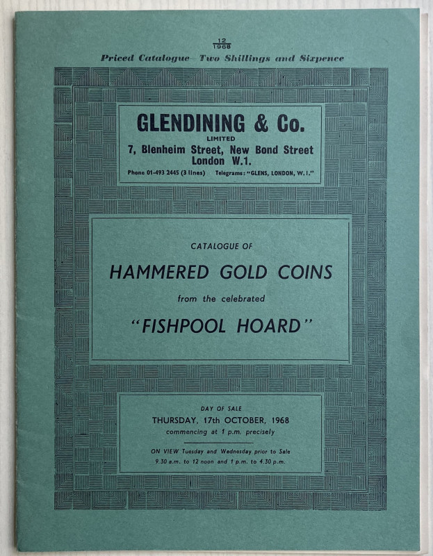 Glendining & Co. Catalogue of Hammered Gold Coins from the celebrated “Fishpool ...