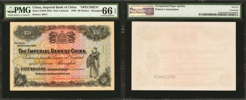 Radiant 1904 Imperial BOC 50 Dollar

CHINA--EMPIRE. Imperial Bank of China. 50...