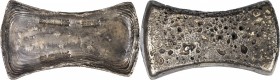 CHINA. Southern Song Dynasty. Silver 25 Tael Gate Tax Ingot, ND (A.D. 1127-1279). EXTREMELY FINE.

912.88 gms. Chen-3; BMC-not listed; Pictoral Yuan...