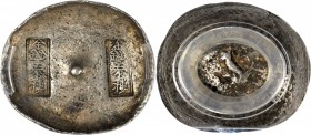 CHINA. Szechuan. Silver 10 Tael Bank Ingot, ND. Graded "EXTREMELY FINE" by Hua Xia Coin Grading Company.

371.7 gms. cf.BMC-Class XL Group C. Two ve...