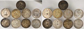 CHINA. Mixed Date Yuan Shih-kai Dollars (9 Pieces), 1914-1921. Average Grade: VERY FINE.

An interesting gathering containing a varied mixture of Ye...