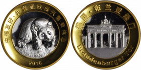 CHINA. Two-Piece Proof Sets (21 Sets), 2016. Panda Series. All NGC PF-69 ULTRA CAMEO.

KM-unlisted; PAN-unlisted. 21 sets in lot, two pieces in each...