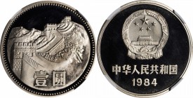 CHINA. Yuan, 1984. Shenyang Mint. NGC PROOF-69 ULTRA CAMEO.

KM-18; Sun-B17b1. A SCARCE proof version of the yuan struck for circulation 1980-86. We...