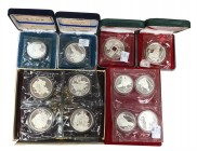 CHINA. Folk Religion Coin and Medal Sets (12 Pieces), 1990-98. GEM BRILLIANT PROOF & GEM BRILLIANT UNCIRCULATED.

12 pieces in lot. Includes a wide ...