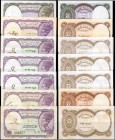 EGYPT. Arab Republic of Egypt. 5 Piastres, 1971-2006. P-182a, 182f, 190Ab & 182j. Very Fine to Uncirculated.

7 pieces in lot. A nice grouping of th...