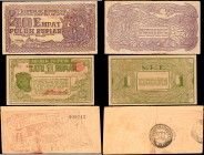 INDONESIA. Republik Indonesia. Mixed Denominations, Mixed Dates. P-S150, S166 & S406. Very Fine.

3 pieces in lot. A trio of Republik Indonesia note...