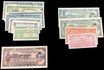 INDONESIA. Mixed Denominations, 1945-47. P-Various. Very Fine.

15 pieces issued by the Republic of Indonesia, series ORI (Oeang Republik Indonesia)...