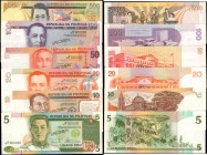 PHILIPPINES. Bangko Sentral ng Pilipinas. 5 to 500 Piso, ND (1985-94). P-168s to 173s. Specimens. Uncirculated.

6 pieces in lot. Lot includes P-168...
