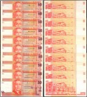 PHILIPPINES. Bangko Sentral ng Pilipinas. 50 Piso, ND(1987-94). P-171b. Fancy Serial Numbers. Uncirculated.

10 pieces in lot. 50 Piso notes, which ...