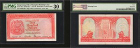 HONG KONG. Hong Kong & Shanghai Banking Corp. 100 Dollars, 1977-78. P-187a. Printing Error. PMG Very Fine 30.

PMG comments "Printing Error," which ...