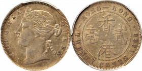 HONG KONG. 20 Cents, 1866. Victoria. PCGS AU-50 Gold Shield.

KM-7; Mars-C28; Prid-17a. Toned.

Estimate: $100.00- $150.00


1866年香港貳毫。 

有包漿...