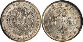 CHINA. Kiangnan. 1 Mace 4.4 Candareens (20 Cents), CD (1901). PCGS MS-63 Gold Shield.

L&M-238; K-87; Y-143a.6; WS-0835. Sharply struck with soft sa...