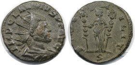 Römische Münzen, MÜNZEN DER RÖMISCHEN KAISERZEIT. Claudius II. Gothicus. Antoninianus 268-270 n. Chr. (3,71 g. 19 mm) Vs.: IMP CLAVDIVS AVG, Büste mit...