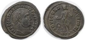 Römische Münzen, MÜNZEN DER RÖMISCHEN KAISERZEIT. Maximinus II. (309-313 n. Chr). Follis 312 n. Chr., Heraclea. (4,92 g. 26,0 mm) Vs.: IMP C GAL VAL M...