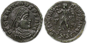 Römische Münzen, MÜNZEN DER RÖMISCHEN KAISERZEIT. Gratianus (367-383 n. Chr). Follis 367-375 n. Chr, Siscia. (2,16 g. 18 mm) Vs.: D N GRATIANVS PF AVG...