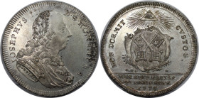 Altdeutsche Münzen und Medaillen, REGENSBURG, STADT. 1/2 Konv.-Taler 1774, mit Titel Josefs II. 14,06 g. Münzmeister Georg Christoph Busch. Stempel­sc...