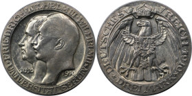 Deutsche Münzen und Medaillen ab 1871, REICHSSILBERMÜNZEN, Preußen. Wilhelm II. (1888-1918). 3 Mark 1910 A. Universität Berlin Jahrhundertfeier. Silbe...